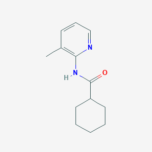 N-(3-methylpyridin-2-yl)cyclohexanecarboxamide