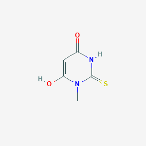 6-Hydroxy-1-methyl-2-sulfanylidenepyrimidin-4-one