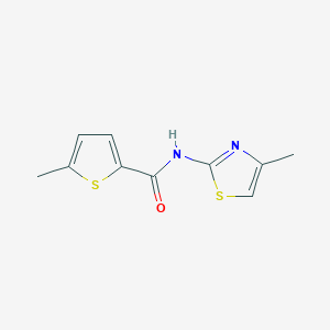 5-METHYL-N-(4-METHYL-13-THIAZOL-2-YL)THIOPHENE-2-CARBOXAMIDE