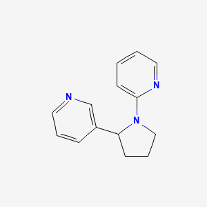 2-(2-Pyridin-3-ylpyrrolidin-1-yl)pyridine