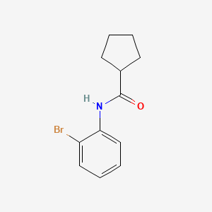 N-(2-bromophenyl)cyclopentanecarboxamide