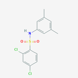 2,4-dichloro-N-(3,5-dimethylphenyl)benzene-1-sulfonamide