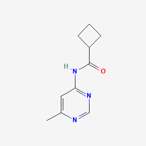 N-(6-methylpyrimidin-4-yl)cyclobutanecarboxamide