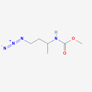 B067477 methyl N-(4-azidobutan-2-yl)carbamate CAS No. 177489-84-8
