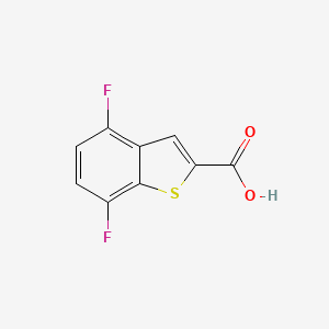 4,7-Difluoro-1-benzothiophene-2-carboxylic acid