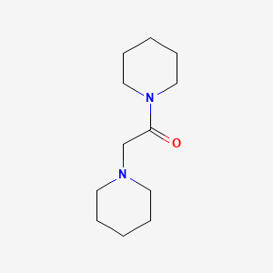 1-(Piperidinoacetyl)piperidine