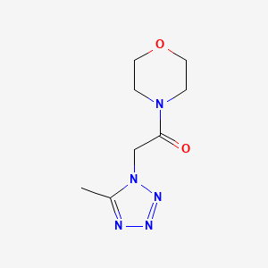 2-(5-Methyltetrazol-1-yl)-1-morpholin-4-ylethanone