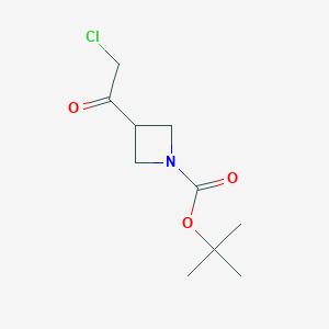 Tert-butyl 3-(2-chloroacetyl)azetidine-1-carboxylate