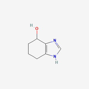 4,5,6,7-tetrahydro-1H-1,3-benzodiazol-4-ol