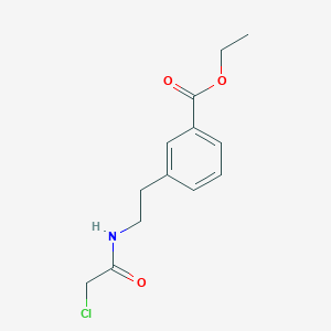 Ethyl 3-[2-[(2-chloroacetyl)amino]ethyl]benzoate