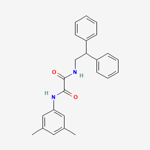 N'-(3,5-dimethylphenyl)-N-(2,2-diphenylethyl)oxamide