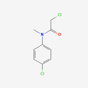 2-chloro-N-(4-chlorophenyl)-N-methylacetamide