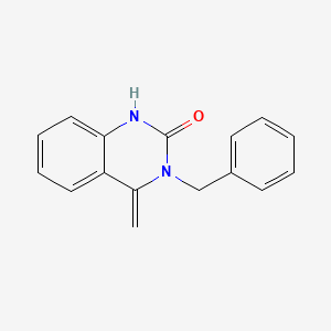 3-benzyl-4-methylidene-1H-quinazolin-2-one