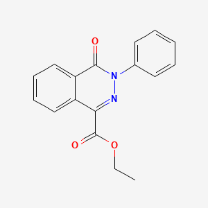 Ethyl 4-oxo-3-phenylphthalazine-1-carboxylate