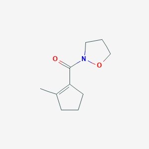 (2-Methylcyclopenten-1-yl)-(1,2-oxazolidin-2-yl)methanone