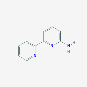 molecular formula C10H9N3 B067492 [2,2'-Bipyridin]-6-amine CAS No. 178039-84-4