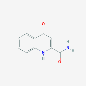 molecular formula C10H8N2O2 B6749228 4-羟基喹啉甲酰胺 