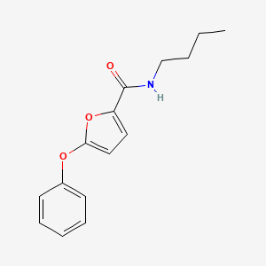 N-butyl-5-phenoxyfuran-2-carboxamide