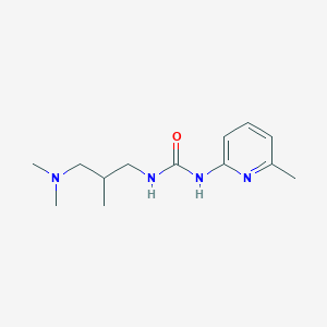 1-[3-(Dimethylamino)-2-methylpropyl]-3-(6-methylpyridin-2-yl)urea