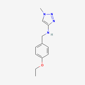 N-[(4-ethoxyphenyl)methyl]-1-methyltriazol-4-amine