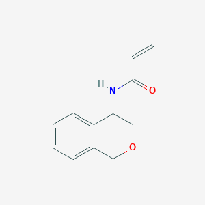 N-(3,4-dihydro-1H-isochromen-4-yl)prop-2-enamide