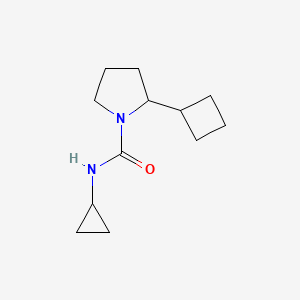 2-cyclobutyl-N-cyclopropylpyrrolidine-1-carboxamide