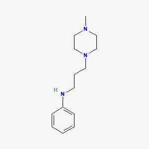 N-[3-(4-methylpiperazin-1-yl)propyl]aniline