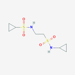 N-[2-(cyclopropylsulfamoyl)ethyl]cyclopropanesulfonamide