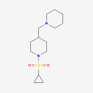 1-Cyclopropylsulfonyl-4-(piperidin-1-ylmethyl)piperidine