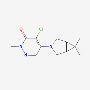 4-Chloro-5-(6,6-dimethyl-3-azabicyclo[3.1.0]hexan-3-yl)-2-methylpyridazin-3-one