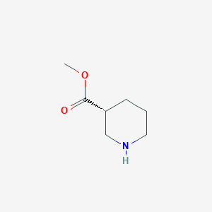 molecular formula C7H13NO2 B067609 (R)-Methyl piperidine-3-carboxylate CAS No. 164323-85-7