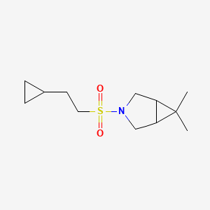 3-(2-Cyclopropylethylsulfonyl)-6,6-dimethyl-3-azabicyclo[3.1.0]hexane