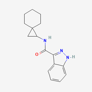 N-spiro[2.5]octan-2-yl-1H-indazole-3-carboxamide