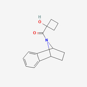 11-Azatricyclo[6.2.1.02,7]undeca-2,4,6-trien-11-yl-(1-hydroxycyclobutyl)methanone