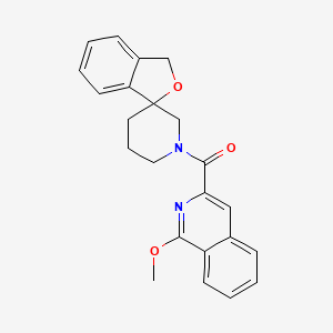 (1-methoxyisoquinolin-3-yl)-spiro[1H-2-benzofuran-3,3'-piperidine]-1'-ylmethanone