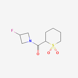 (1,1-Dioxothian-2-yl)-(3-fluoroazetidin-1-yl)methanone