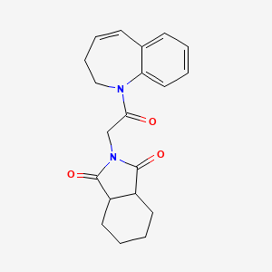 2-[2-(2,3-Dihydro-1-benzazepin-1-yl)-2-oxoethyl]-3a,4,5,6,7,7a-hexahydroisoindole-1,3-dione