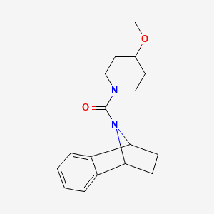 11-Azatricyclo[6.2.1.02,7]undeca-2,4,6-trien-11-yl-(4-methoxypiperidin-1-yl)methanone