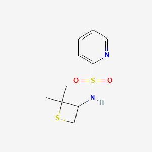 N-(2,2-dimethylthietan-3-yl)pyridine-2-sulfonamide