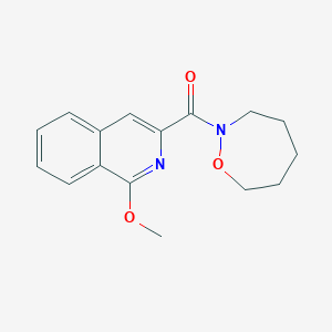 (1-Methoxyisoquinolin-3-yl)-(oxazepan-2-yl)methanone