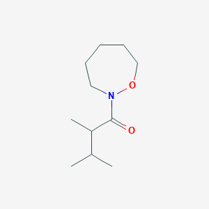 2,3-Dimethyl-1-(oxazepan-2-yl)butan-1-one