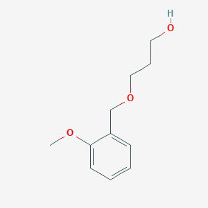 molecular formula C11H16O3 B067725 3-(2-Methoxybenzyloxy)propan-1-OL CAS No. 188879-03-0