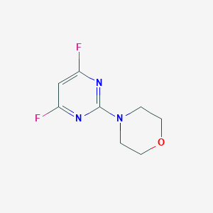 2-Morpholino-4,6-difluoropyrimidine