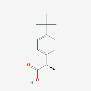 molecular formula C13H18O2 B067750 (2S)-2-(4-tert-butylphenyl)propanoic acid CAS No. 172824-87-2