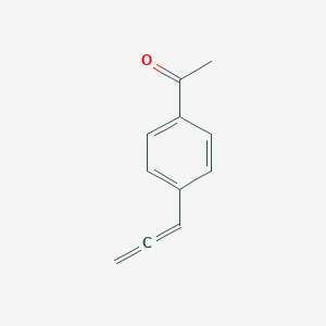 B067788 1-(4-(1,2-Propadienyl)phenyl)-1-ethanone CAS No. 159527-72-7