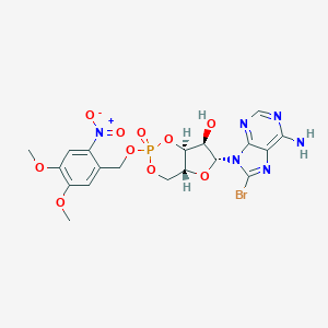 molecular formula C19H20BrN6O10P B067794 Caged 8-Br-camp CAS No. 177592-87-9