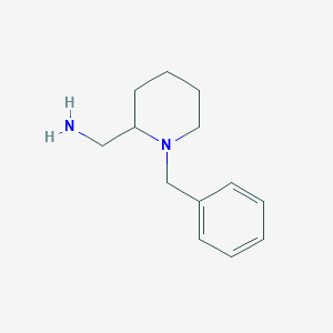molecular formula C13H20N2 B067840 2-氨甲基-1-苄基-哌啶 CAS No. 170701-98-1