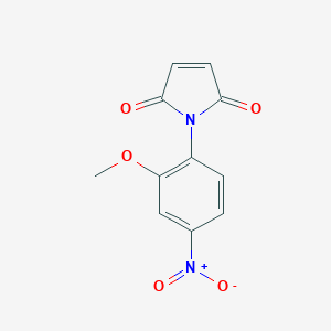 B067860 1-(2-methoxy-4-nitrophenyl)-1H-pyrrole-2,5-dione CAS No. 184171-53-7