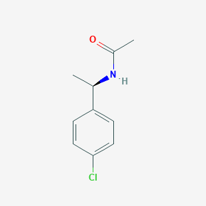 B067861 N-[(R)-alpha-Methyl-4-chlorobenzyl]acetamide CAS No. 186296-21-9