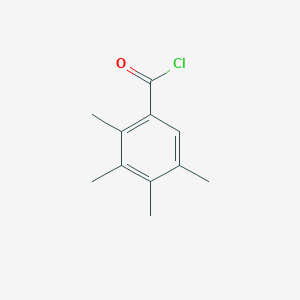 molecular formula C11H13ClO B067885 2,3,4,5-Tetramethylbenzoyl chloride CAS No. 170928-70-8